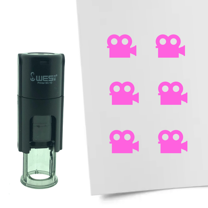 Stempel Film Ø10mm rund