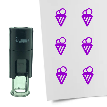 Stempel Eis Ø10mm rund
