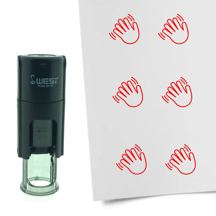 Stempel Winken Ø10mm rund