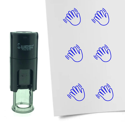 Stempel Winken Ø10mm rund