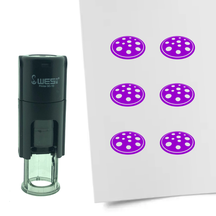 Stempel Pizza Ø10mm rund
