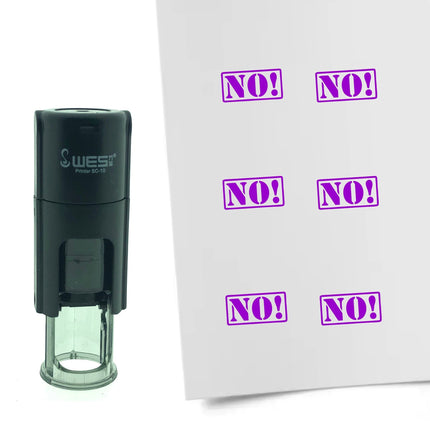 Stempel NO Ø10mm rund