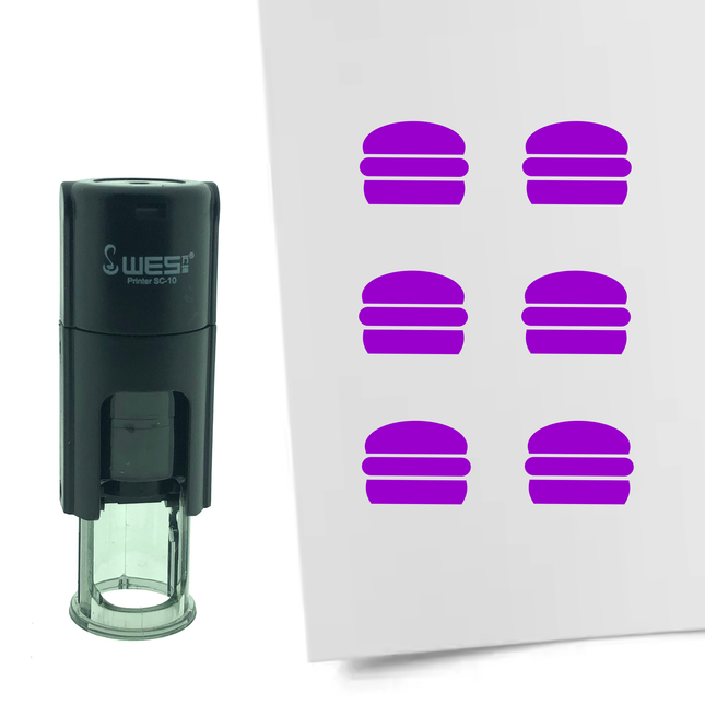 Stempel Hamburger Ø10mm rund