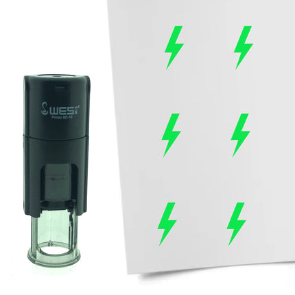 Stempel Blitz Ø10mm rund