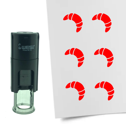 Stempel Croissant Ø10mm rund