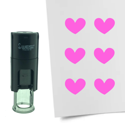 Stempel Herz Ø10mm rund