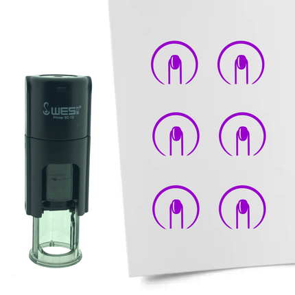 Stempel Nagel Ø10mm rund