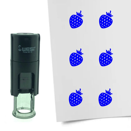 Stempel Erdbeere Ø10mm rund