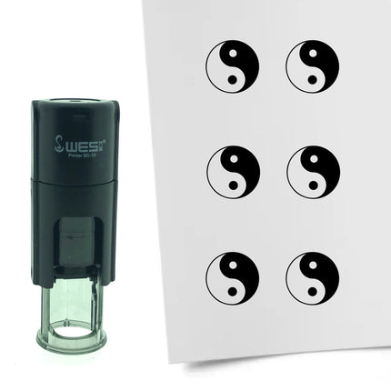 Stempel Yin Yang Ø10mm rund