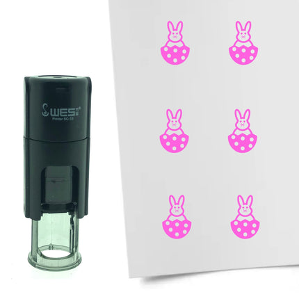 Stempel Hase in Ei Ø10mm rund