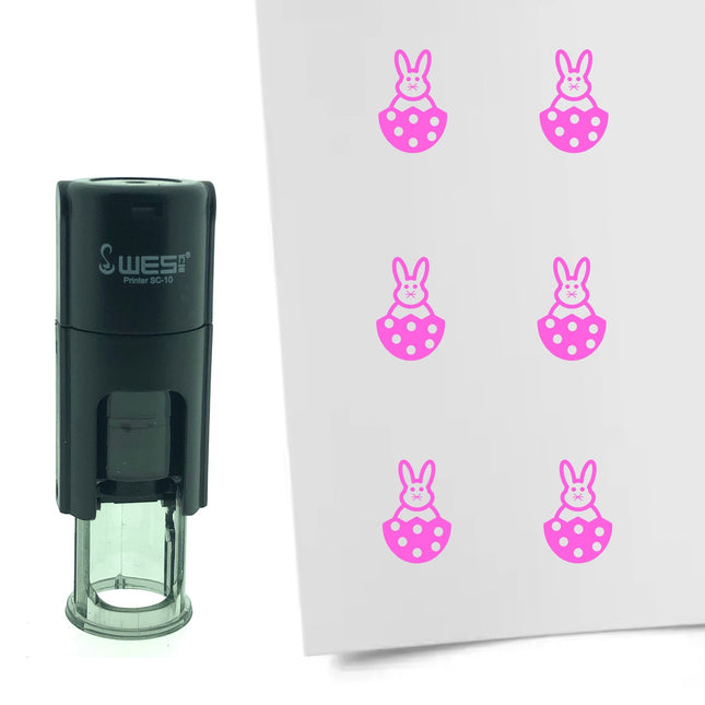 Stempel Hase in Ei Ø10mm rund