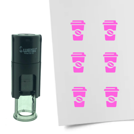 Stempel Kaffebecher Ø10mm rund