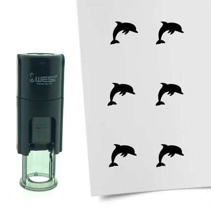 Stempel Delphin Ø10mm rund