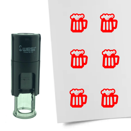 Stempel Bier Ø10mm rund
