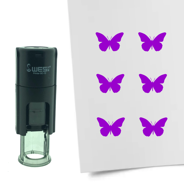 Stempel Schmetterling Ø10mm rund