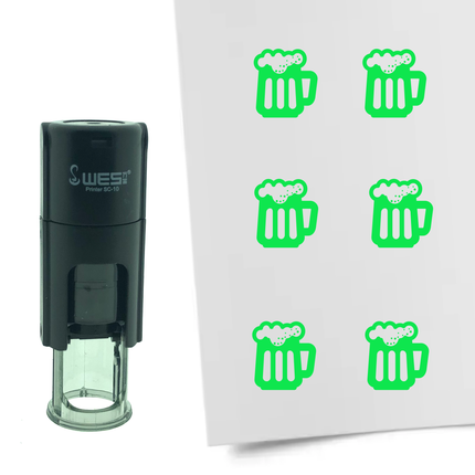 Stempel Bier Ø10mm rund