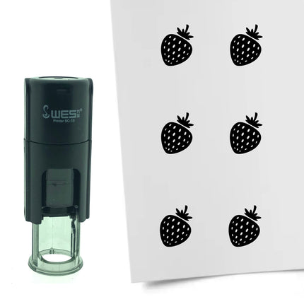 Stempel Erdbeere Ø10mm rund