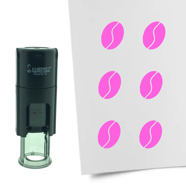 Stempel Kaffeebohne Ø10mm rund