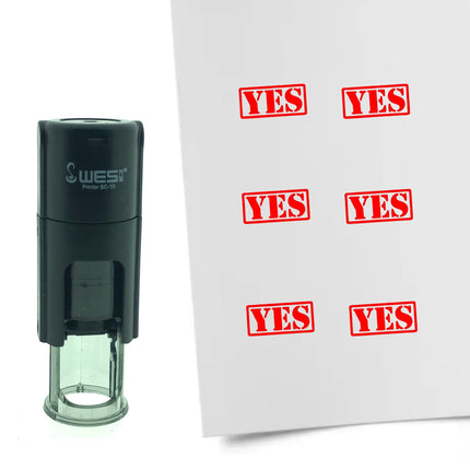 Stempel YES Ø10mm rund