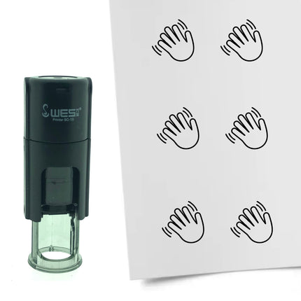 Stempel Winken Ø10mm rund