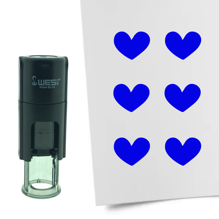 Stempel Herz Ø10mm rund