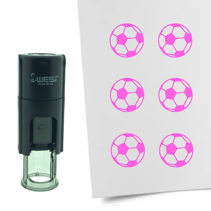 Stempel Fussball Ø10mm rund