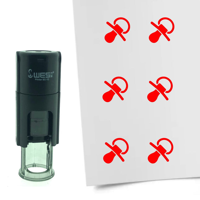 Stempel Schnuller Ø10mm rund