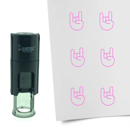 Stempel Metal Gruß Ø10mm rund