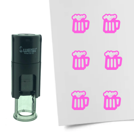 Stempel Bier Ø10mm rund