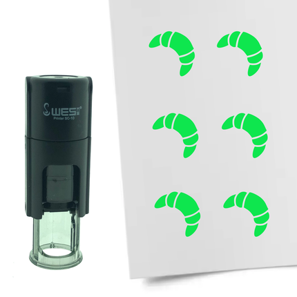 Stempel Croissant Ø10mm rund