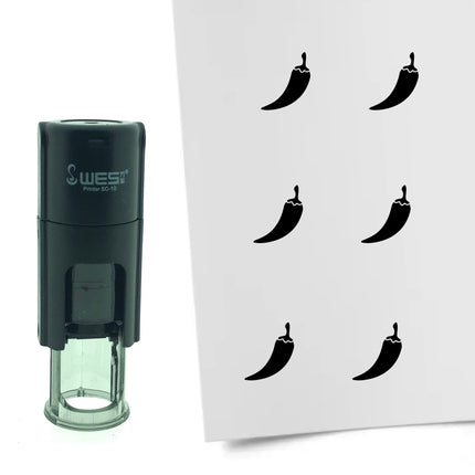 Stempel Chilischote Ø10mm rund