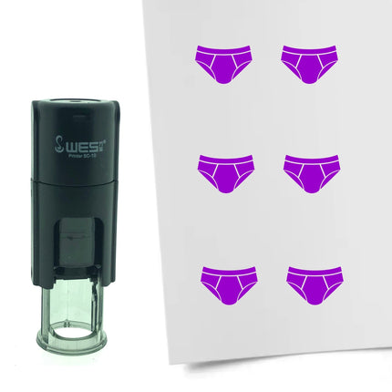 Stempel Unterhose Ø10mm rund