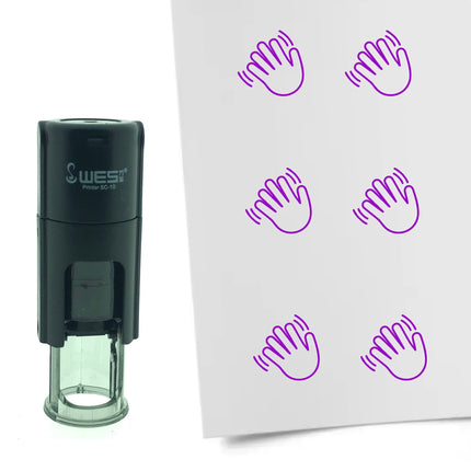 Stempel Winken Ø10mm rund