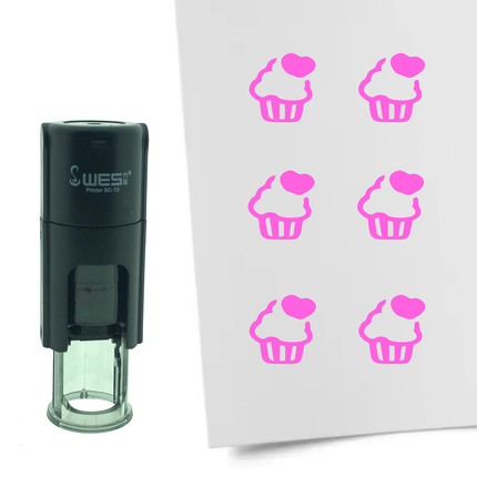 Stempel Cupcake Ø10mm rund