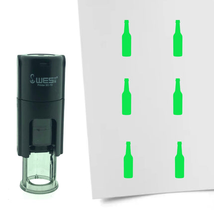Stempel Bierflasche Ø10mm rund