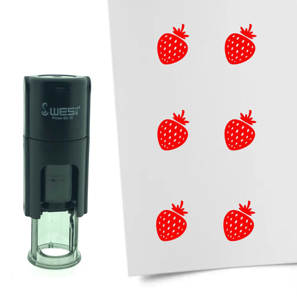 Stempel Erdbeere Ø10mm rund