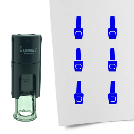 Stempel Nagellack Ø10mm rund