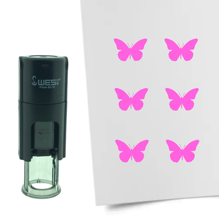 Stempel Schmetterling Ø10mm rund