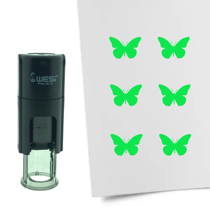 Stempel Schmetterling Ø10mm rund