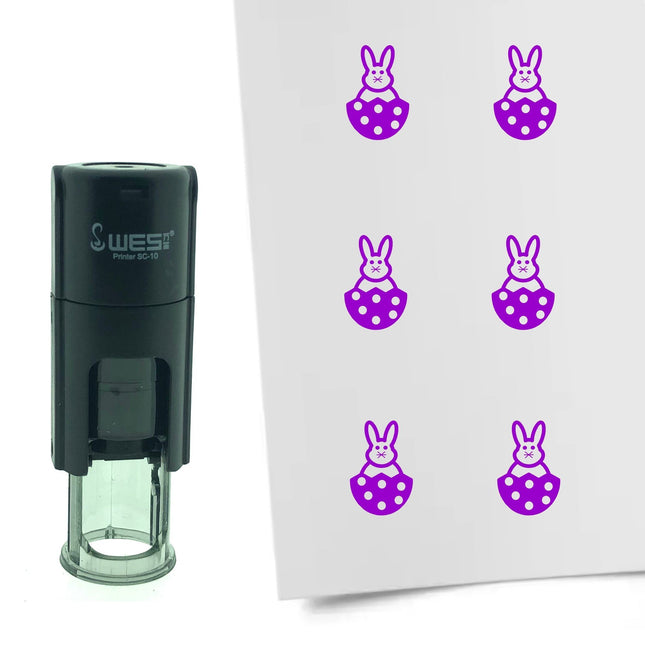 Stempel Hase in Ei Ø10mm rund