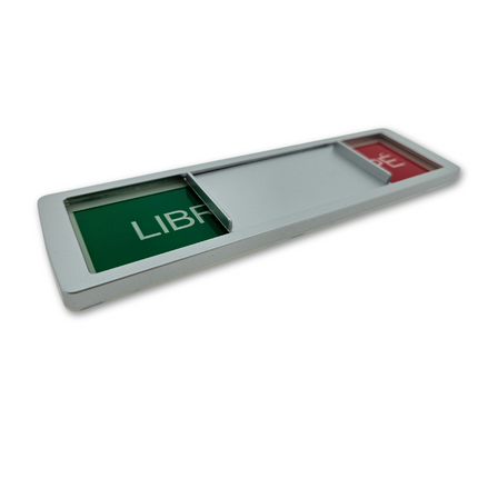 Schiebeschild 'Libre-Occupé' - 178x50mm