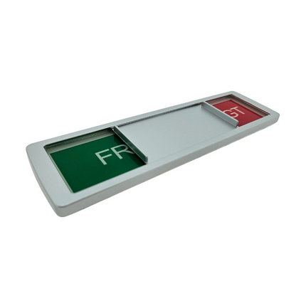 Schiebeschild 'Frei-Belegt' - 178x50mm