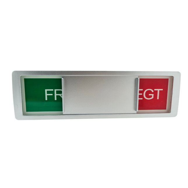 Schiebeschild 'Frei-Belegt' - 178x50mm