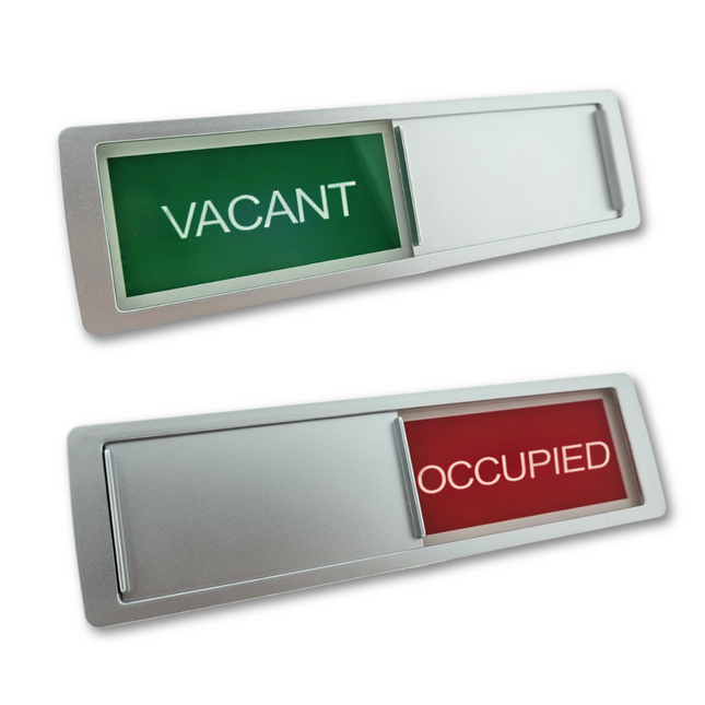 Schiebeschild 'Vacant-Occupied' - 178x50mm