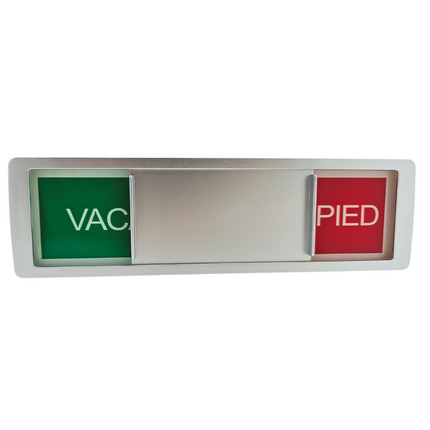 Schiebeschild 'Vacant-Occupied' - 178x50mm