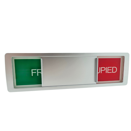 Schiebeschild 'Free-Occupied' - 178x50mm
