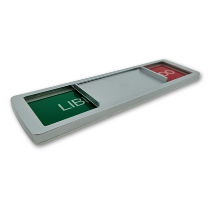 Schiebeschild 'Libre-Ocupado' - 178x50mm