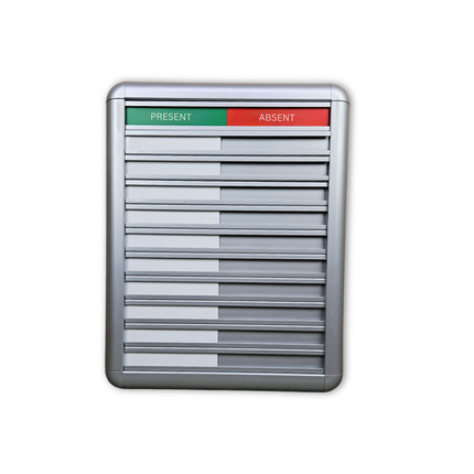 Anwesenheitstafel Professional, Present/Absent - 10 Personen