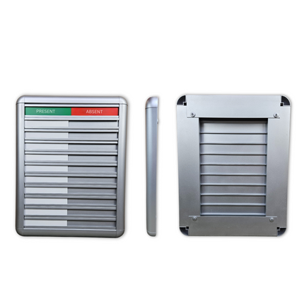 Anwesenheitstafel Professional, Present/Absent - 10 Personen