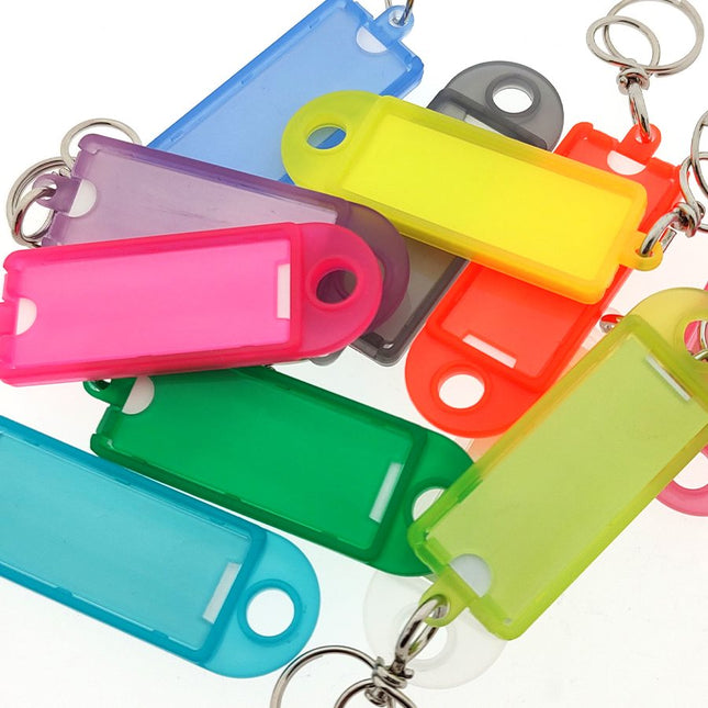 Schlüsseletikett aufklappbar 60x22mm - 1 Stück